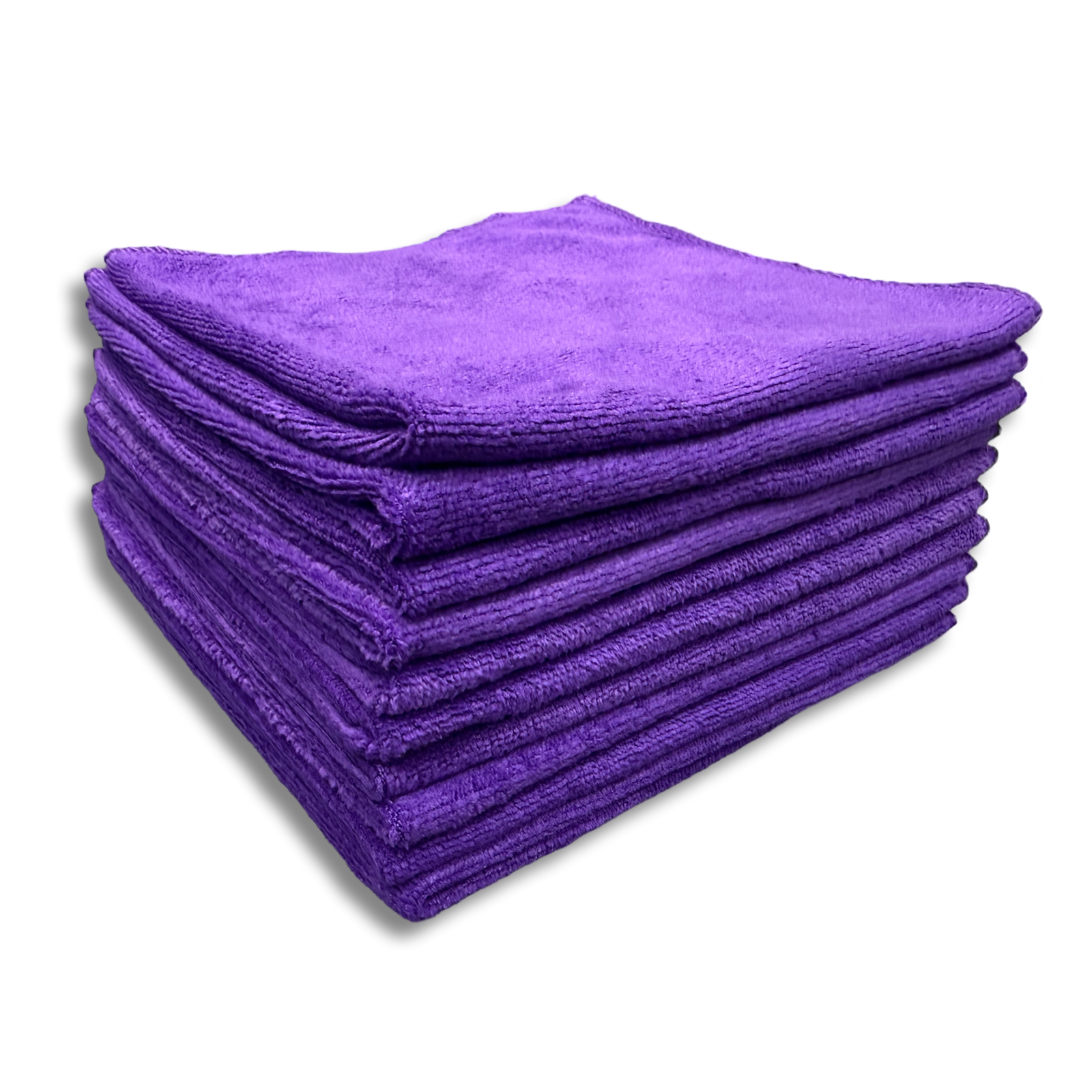 Incredible Purple Microfiber Glass Cleaning Towel 10 Pack