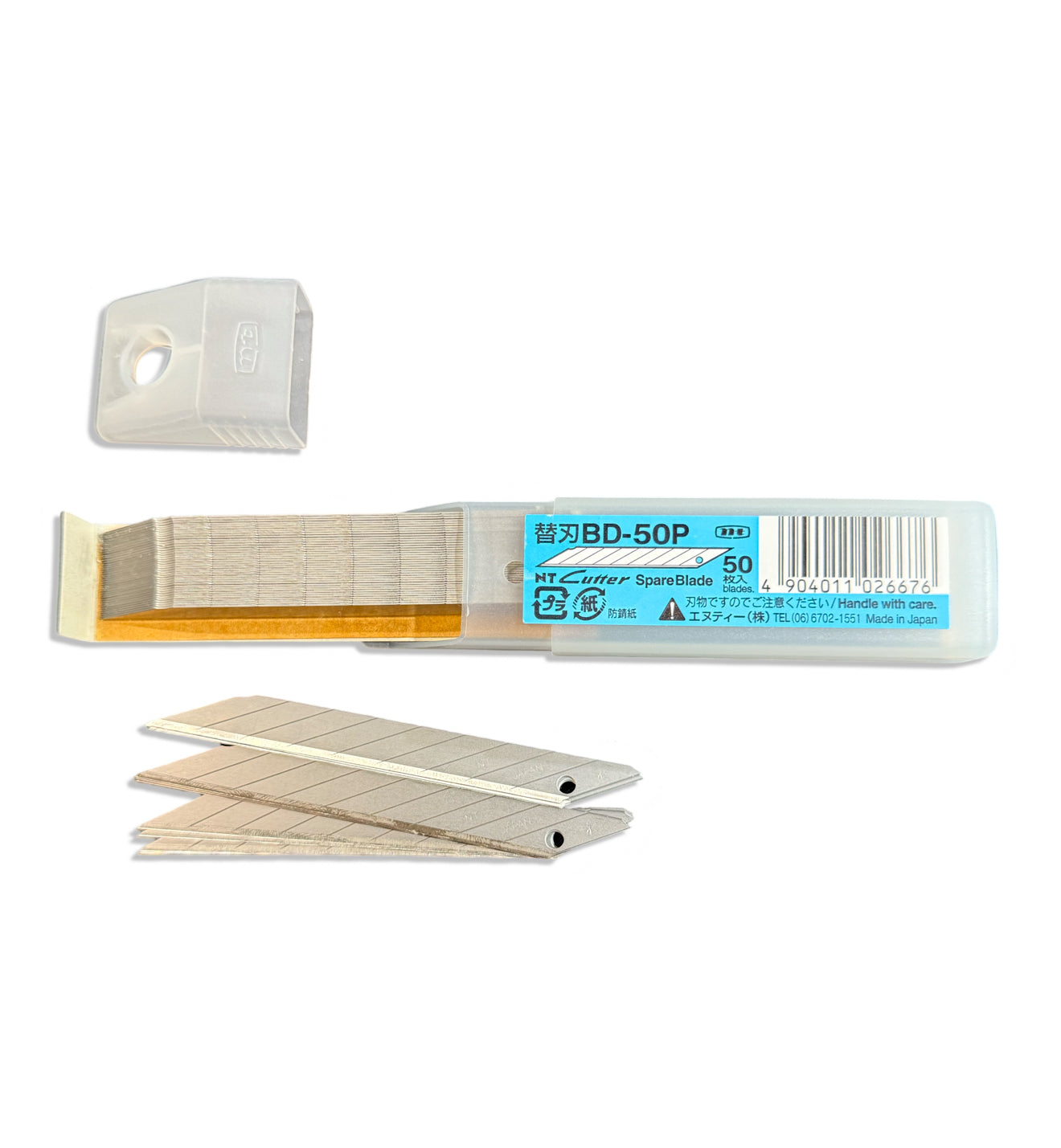 NT Cutter BD-50P Spare Blades – 30° Precision Blades for Vinyl & PPF Cutting