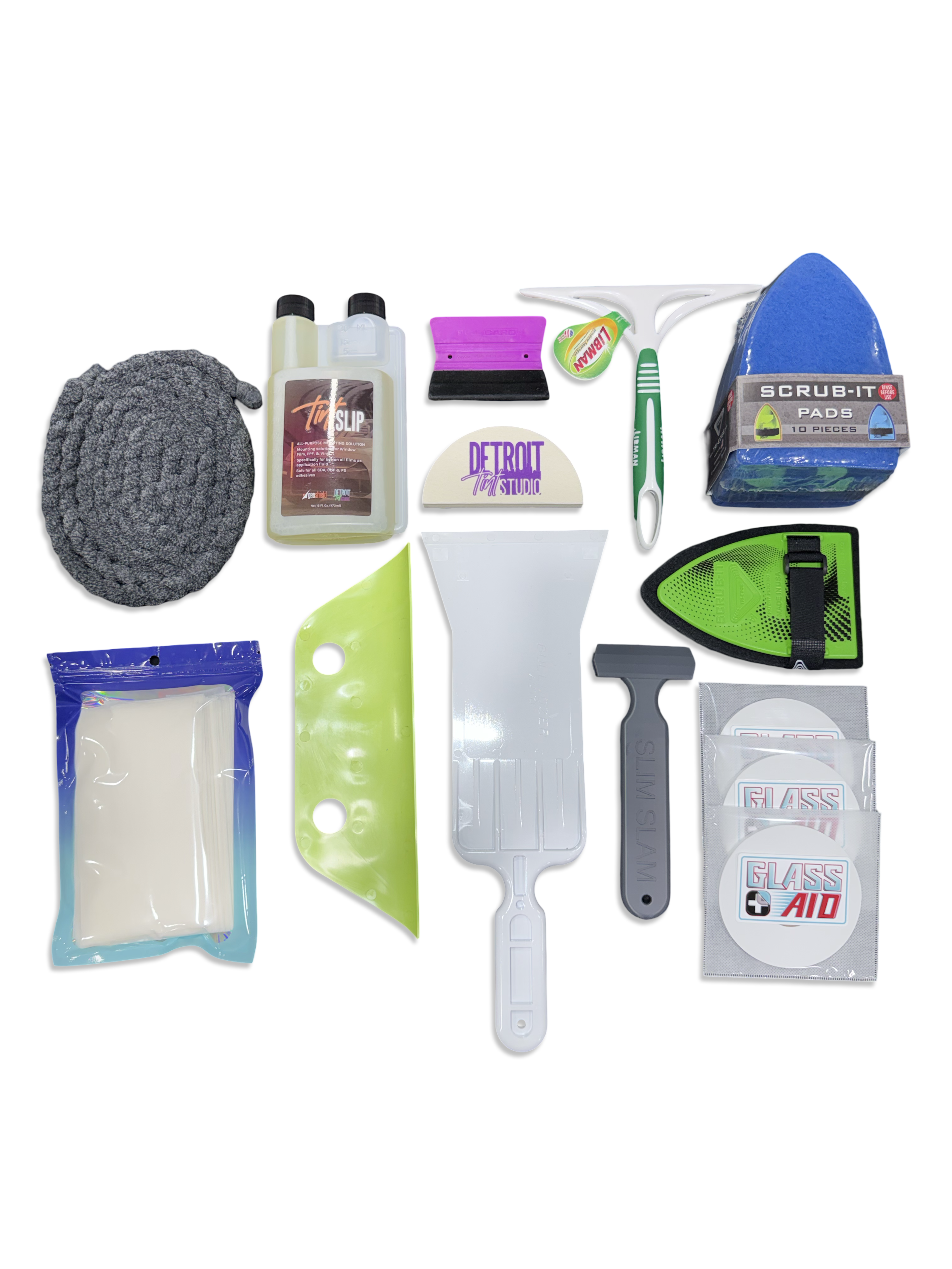 Pro Back Window & Windshield Tool Kit - Complete Tinting Set