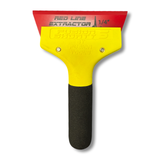 Fusion Shorty Squeegee Handle – Yellow And Coral